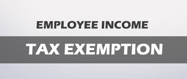 Employee Income Tax Exemption